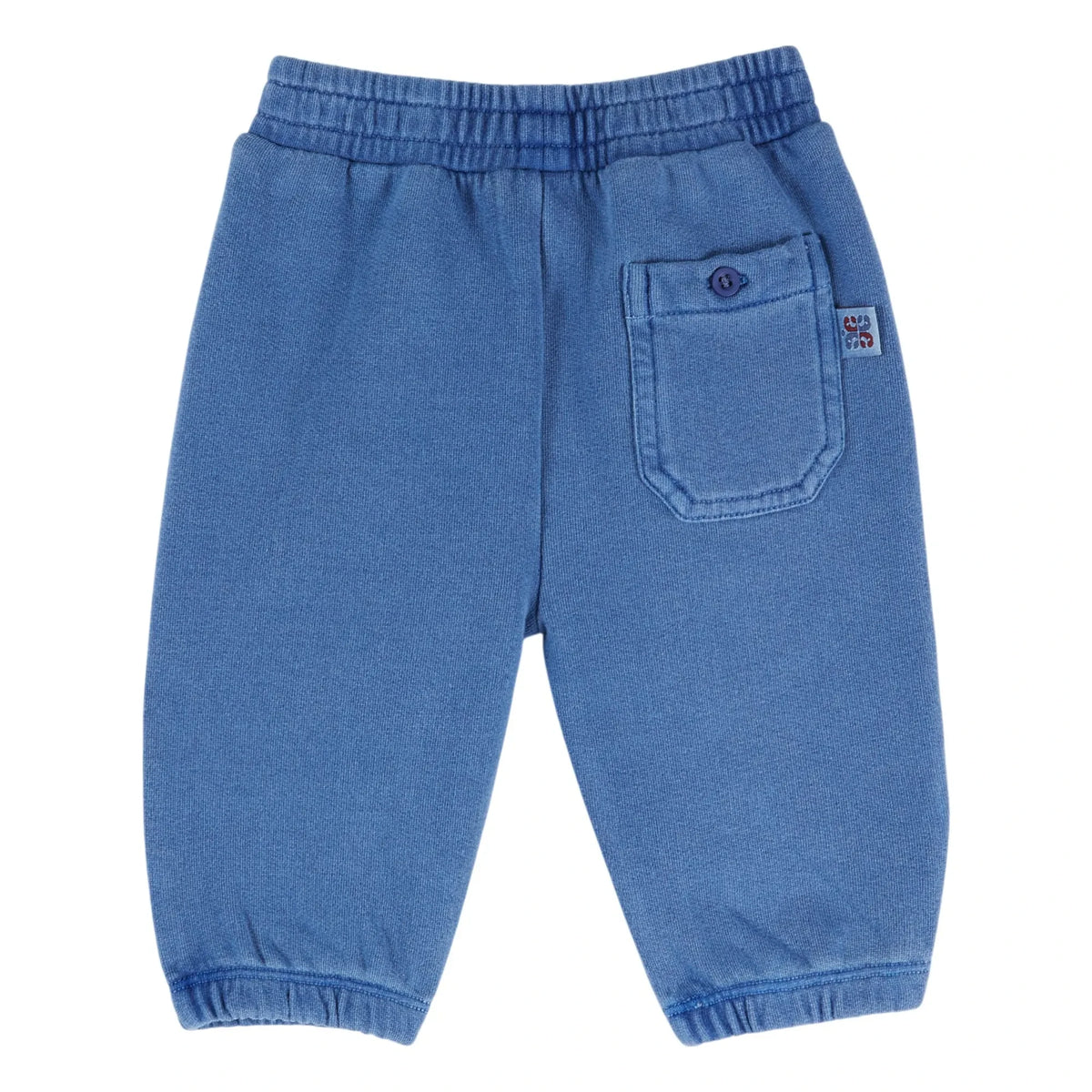 Emile et Ida - Organic Cotton Baby Jogger Pants | Blue