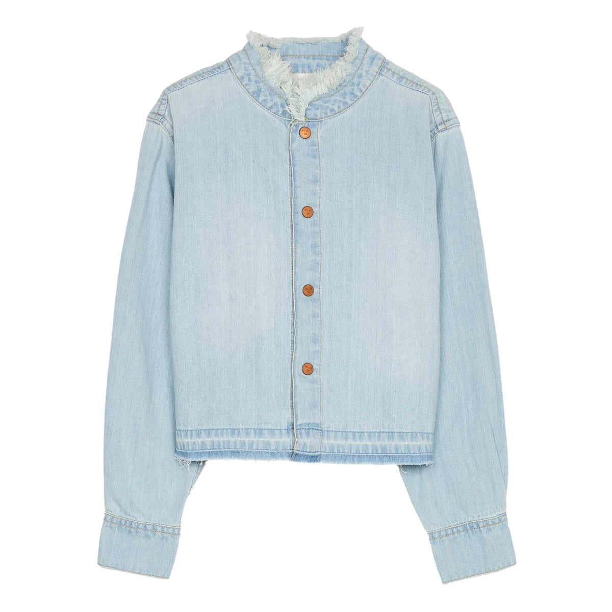 Finger in the Nose - Hena Shirt | Bleached Denim