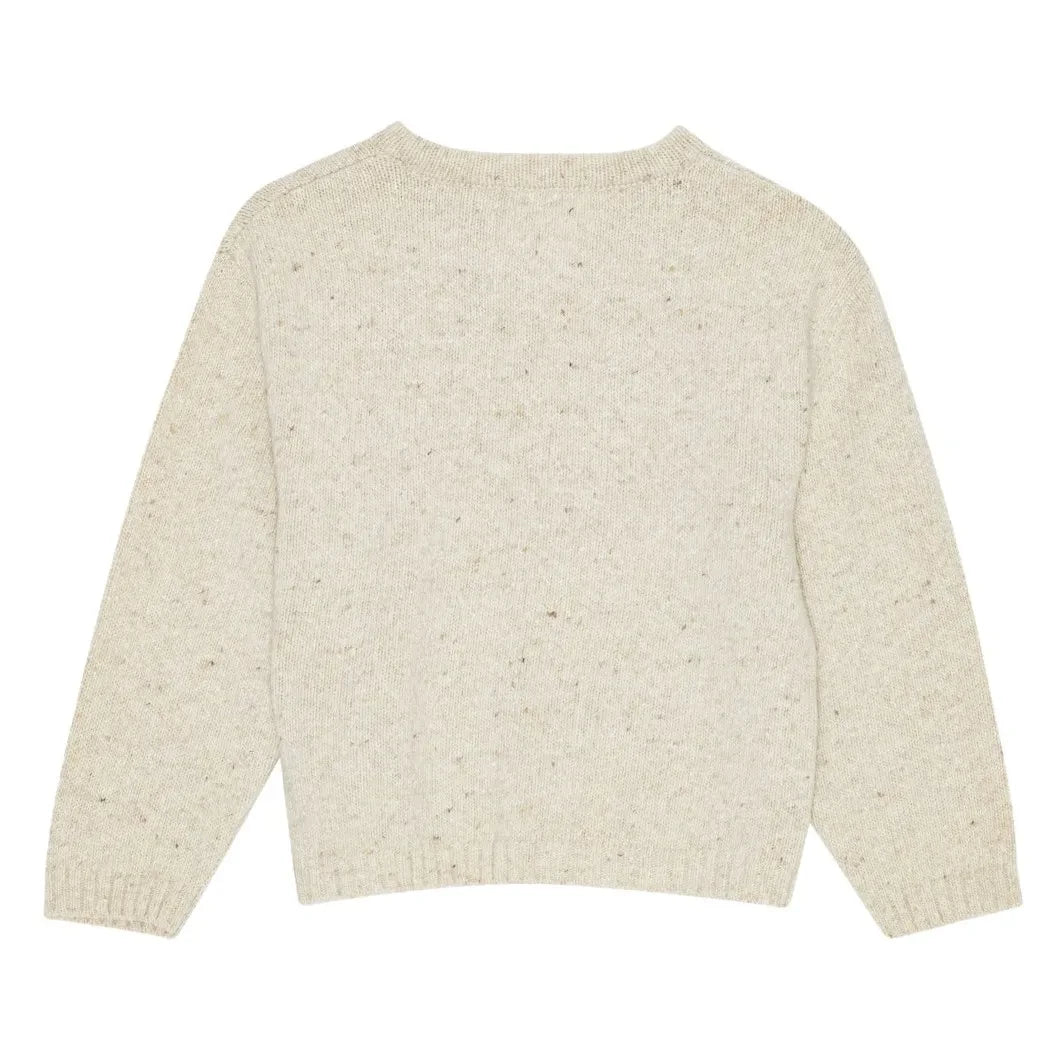 brunobruno nation - Jude Merino Wool Sweater | Ivory