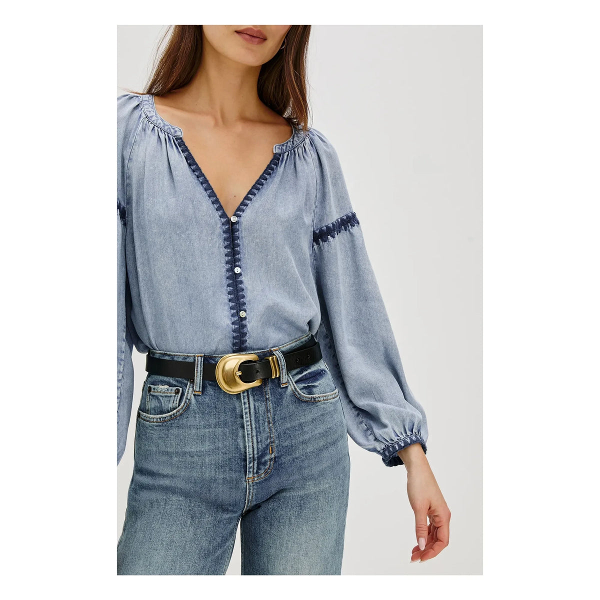 Rails - Toshi blouse | Light blue