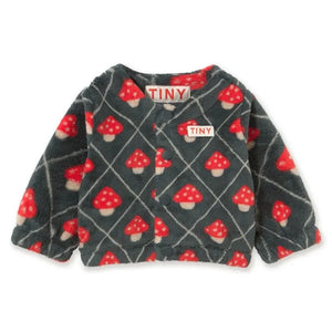 Tinycottons - Mushroom Fleece Jacket | Blue