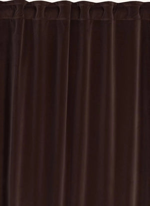 The Socialite Family - Teatro Velvet Blackout Curtain | Chocolate