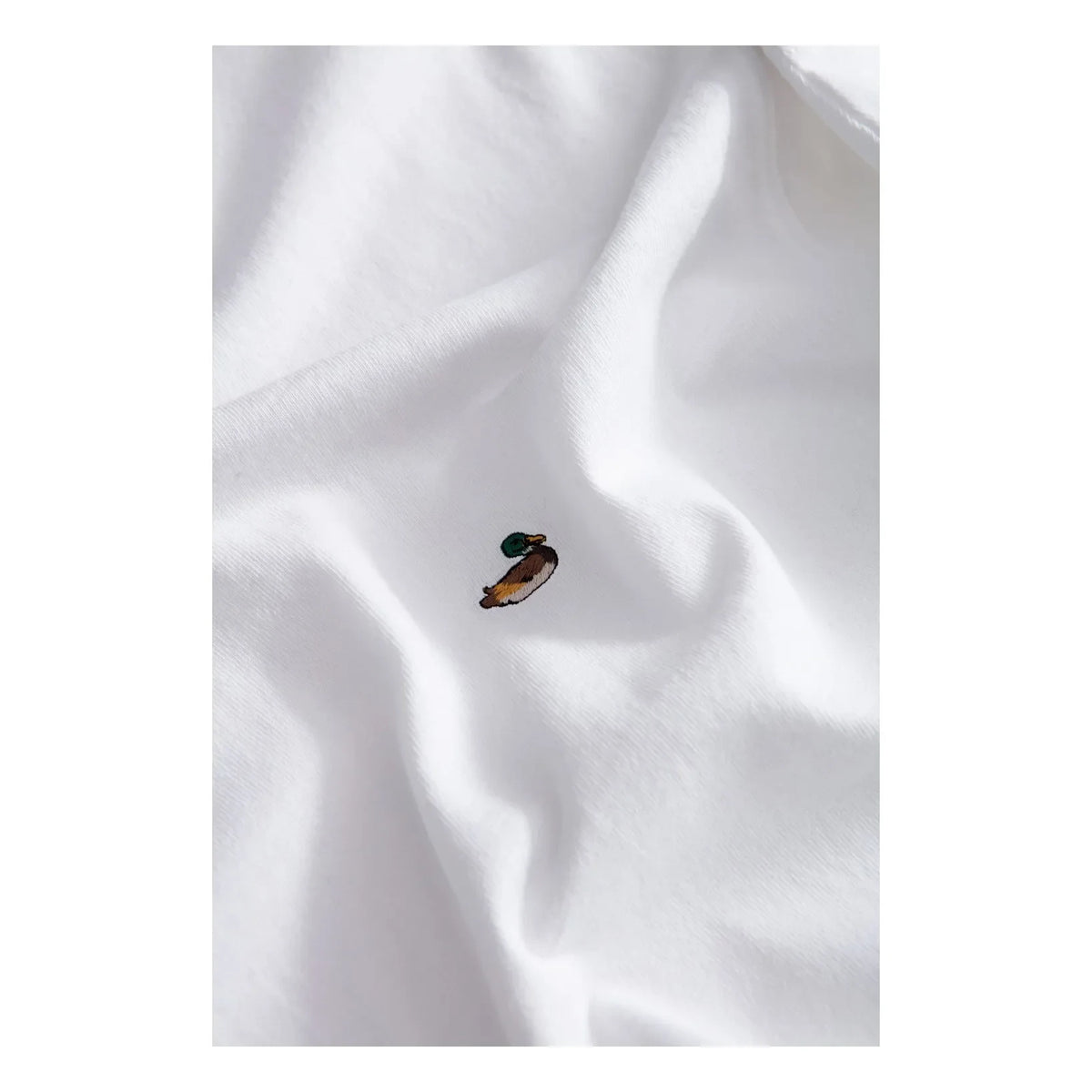 Edmmond Studios - Duck Cotton T-Shirt | White