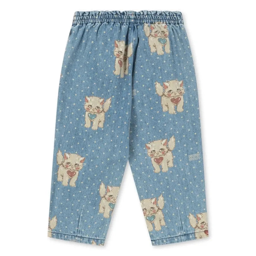 Konges Sløjd - Jean Magot Organic Cotton Cats | Blue