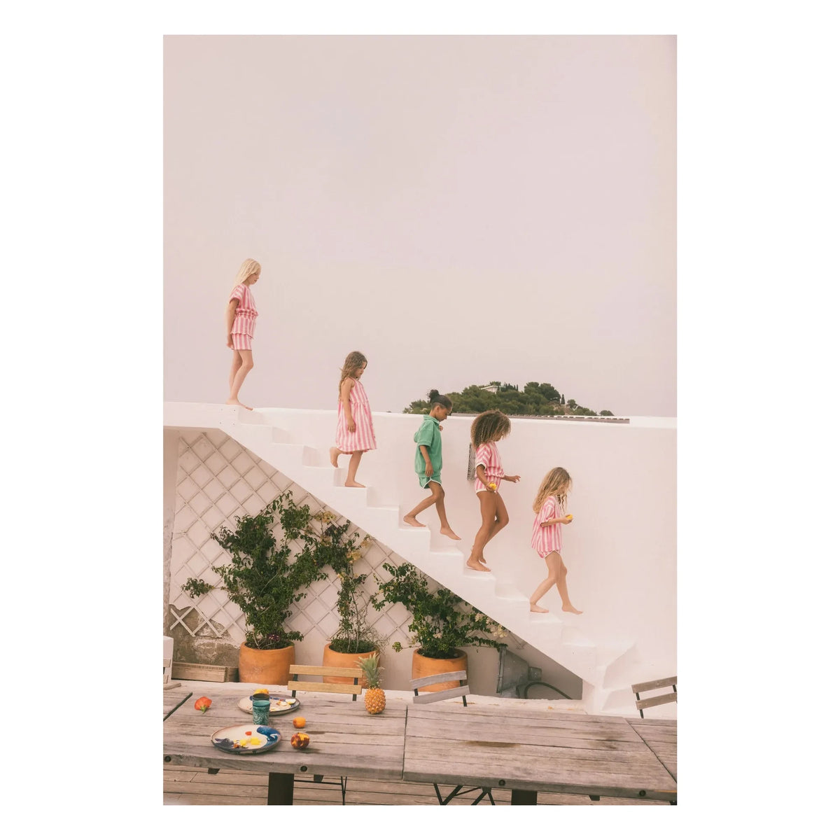 We Are Kids - Jen Organic Towel Skirt | Powder Pink