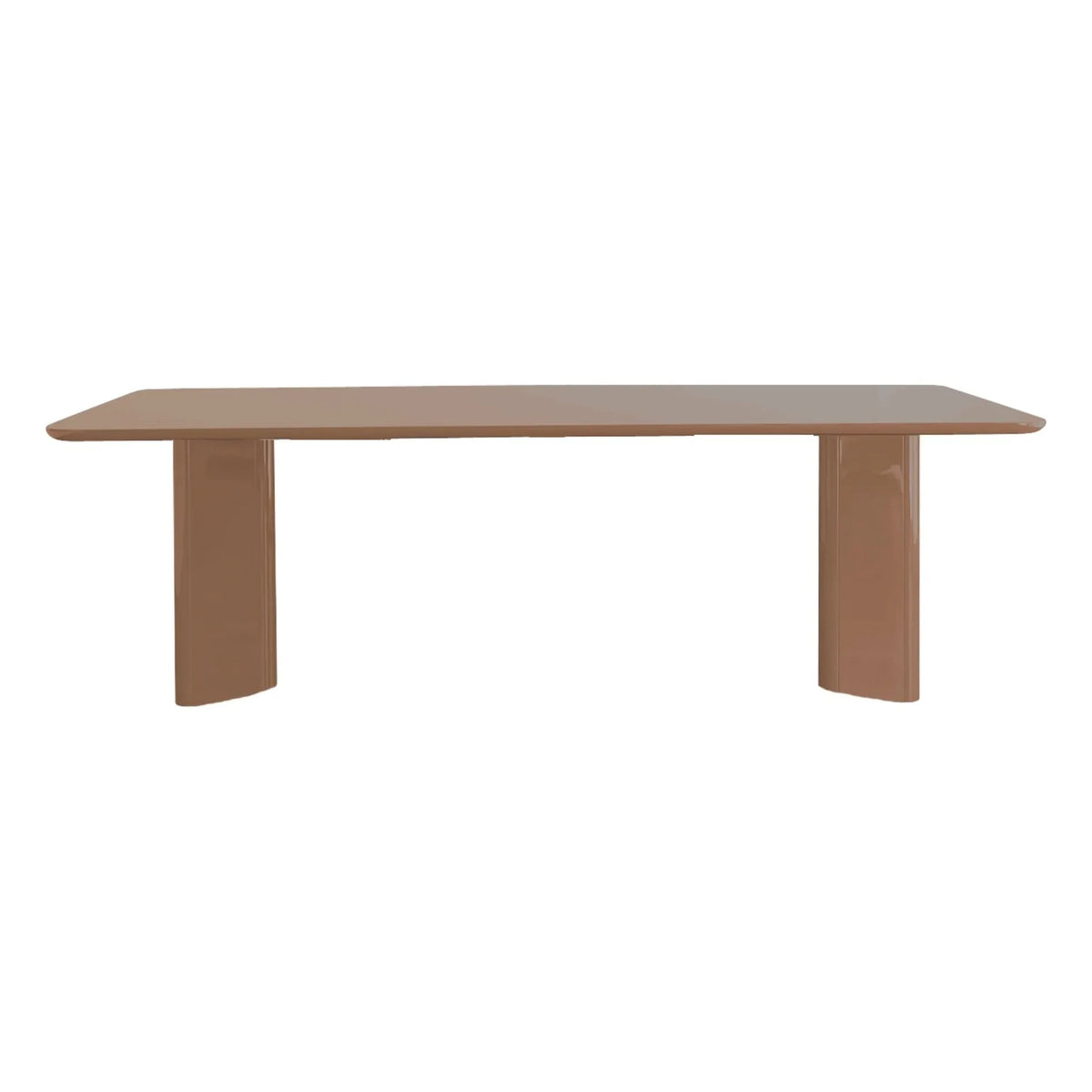 Gabrielle Paris - Victoire Polished Rectangular Dining Table | Cranberry