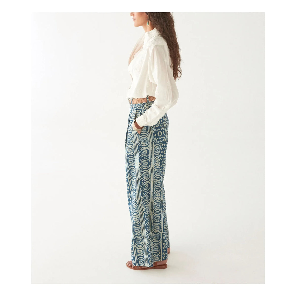 Maison Hotel - Oceano Mare Giselle Pants | Blue
