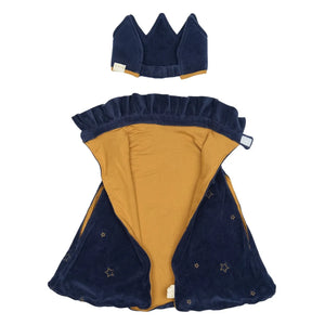 Fabelab - Velvet Cloak and Crown | Night Blue