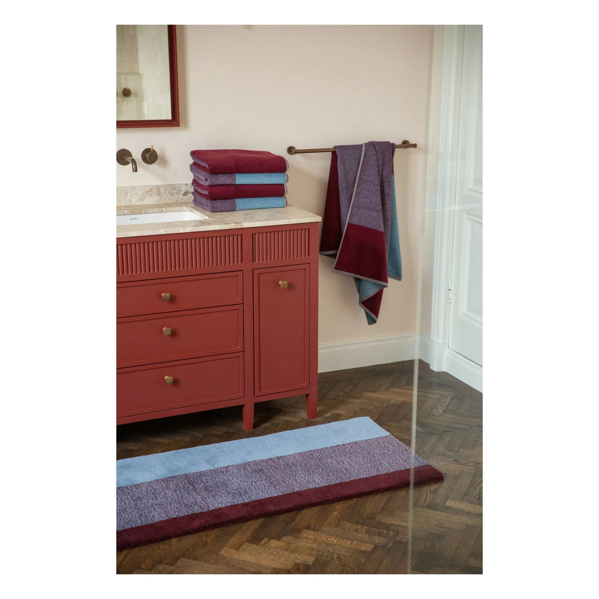 Suite 702 - Lex Pott Towels - Set of 2 | Burgundy