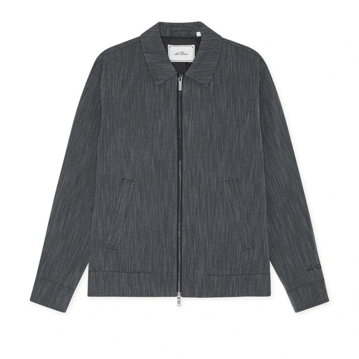 Les Deux - Herringbone Jacket | Dark Grey
