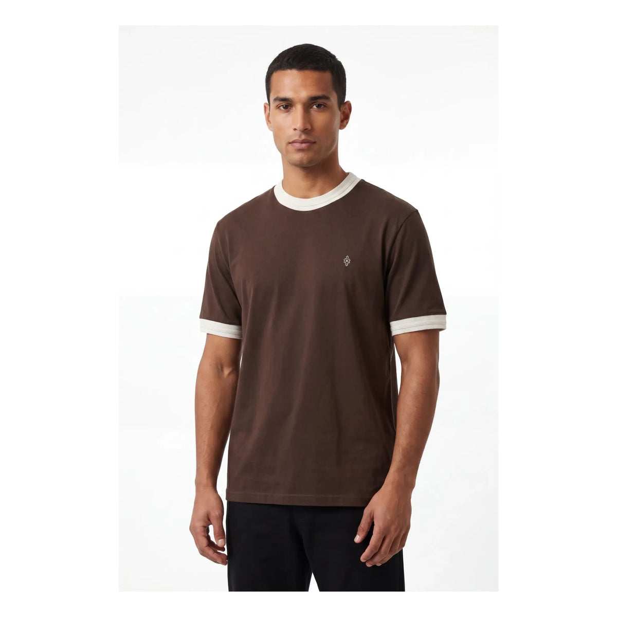 Wooden Store - Embossed T-Shirt | Brown