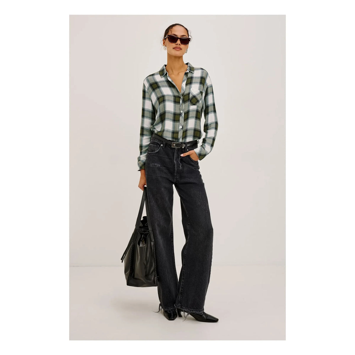 Rails - Hunter plaid shirt | Olive