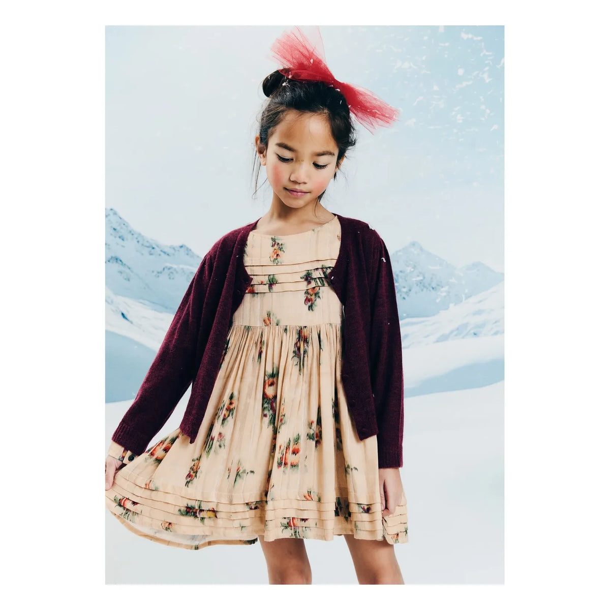 Morley - Zakia Floral Dress | Cream