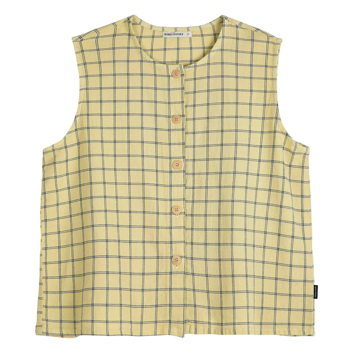 Bobo Choses - Top Spicy Window Bambula Cotton | Yellow