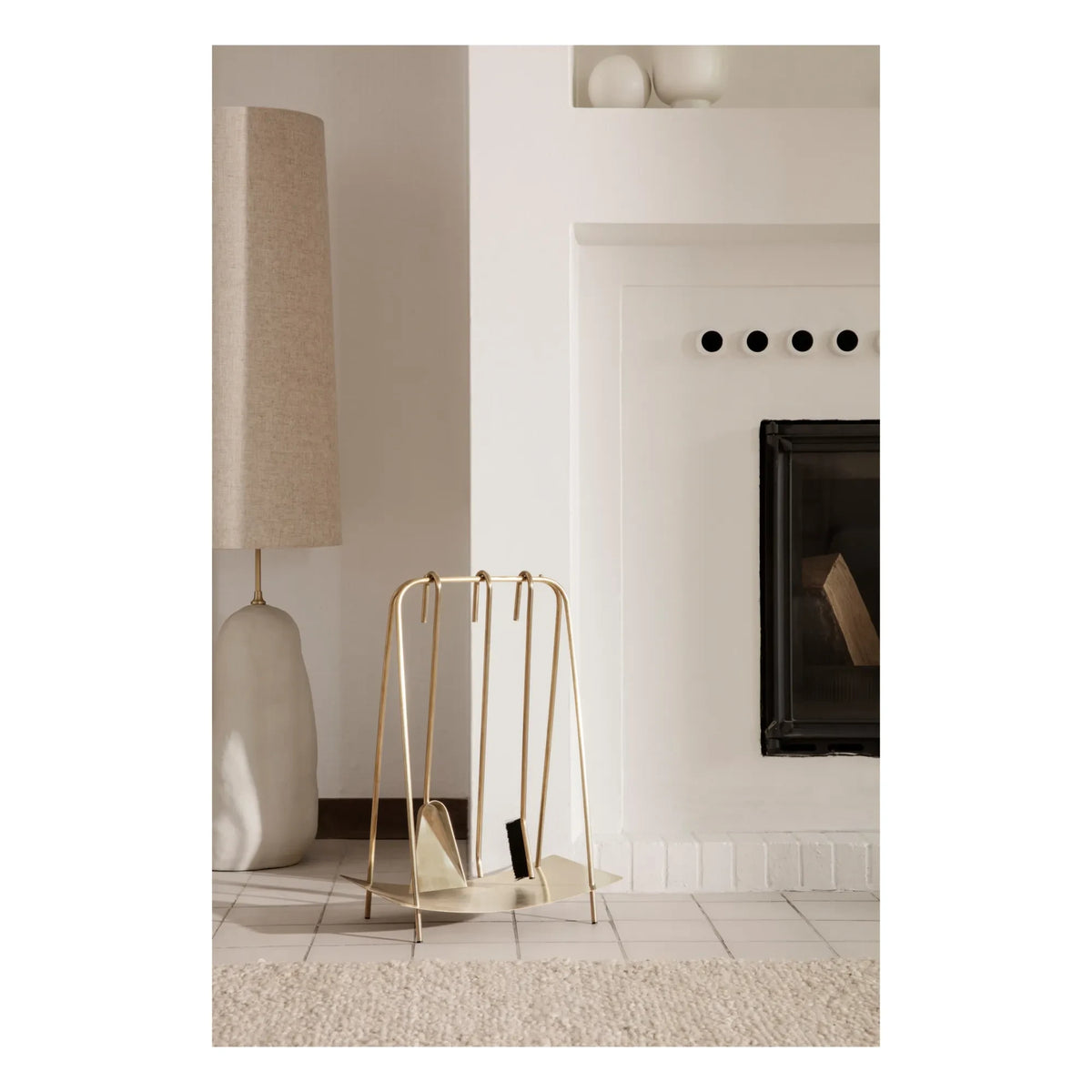 Ferm Living - Hebe Lamp Base | White