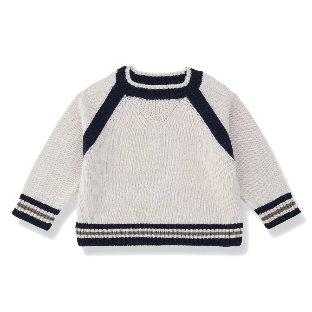 1+ in the family - Milano Merino Wool Sweater | Off-White