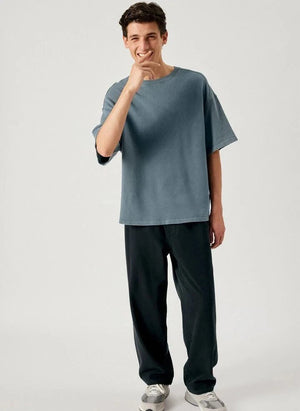 American Vintage - Oversized Jogger Pants | Black