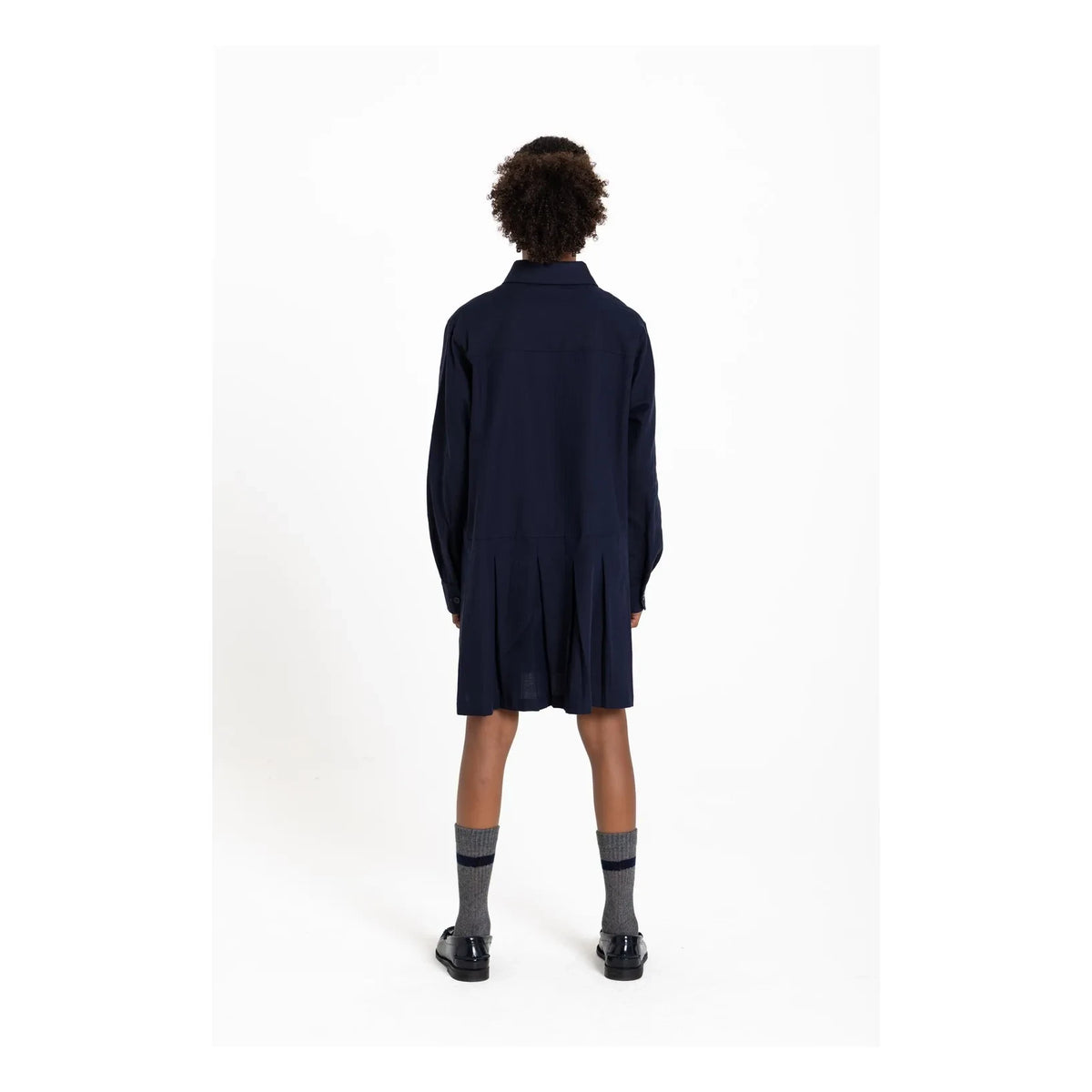 Smallable Kid - Crown shirt dress | Navy