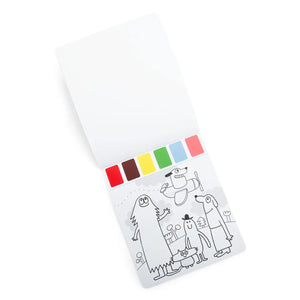 Moulin Roty - The Schmouks Coloring Sketchbook