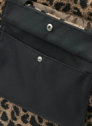 Liewood - Aida Sherpa Tote Bag | Taupe Brown