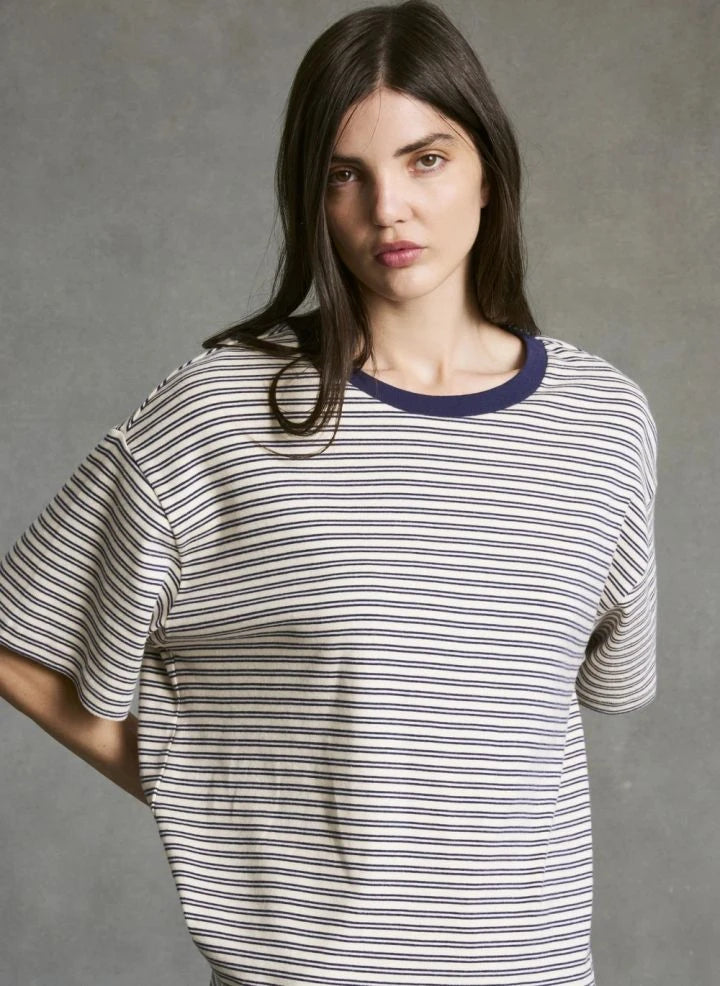 Hod - Alabama Striped T-Shirt | Cream