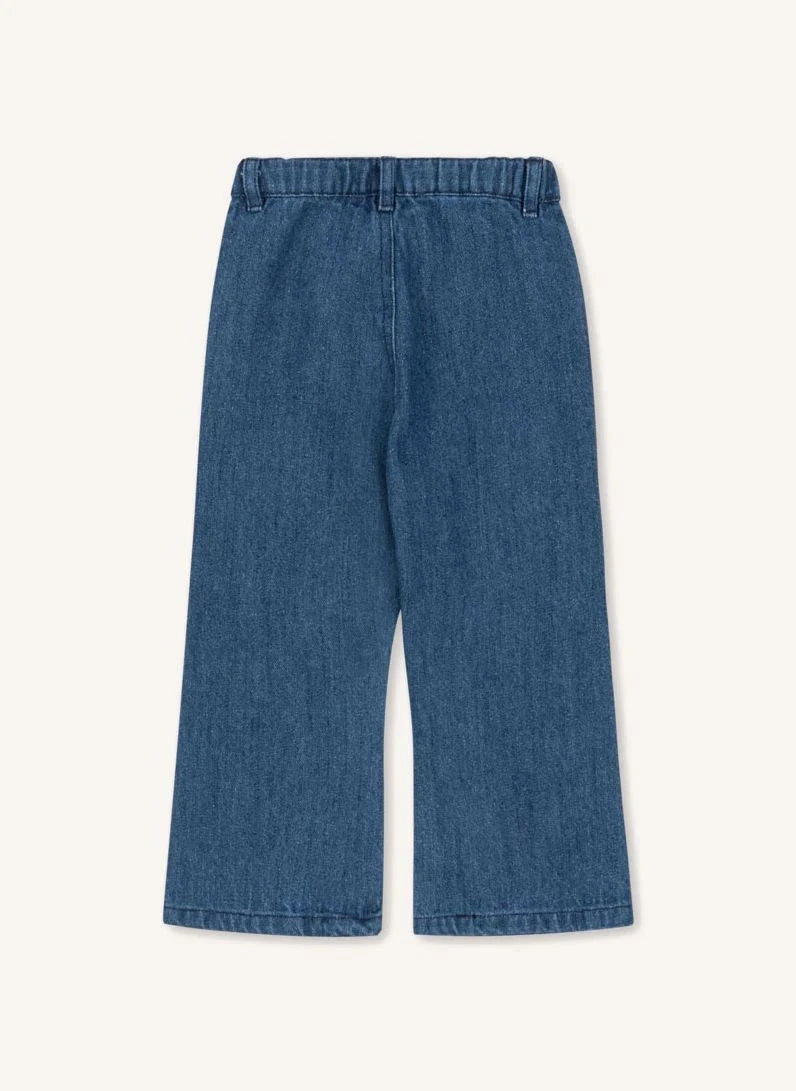 Konges Sløjd - Jean Flare Elba Cherries Organic Cotton | Blue