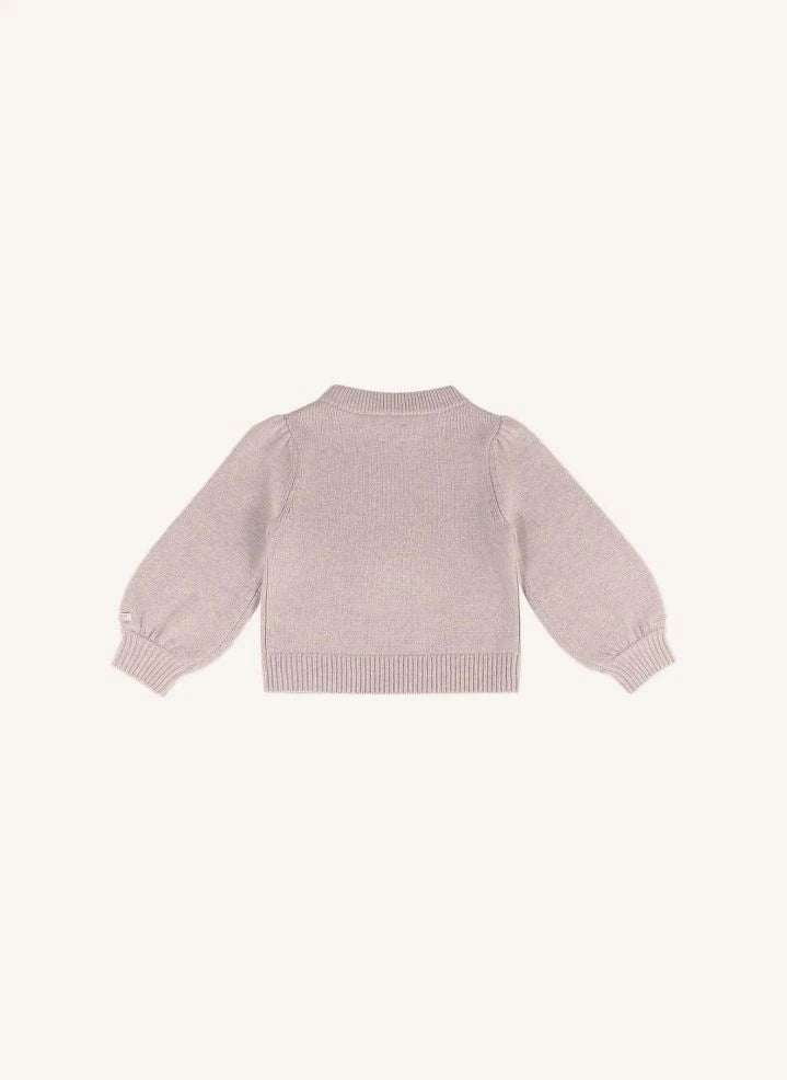 Donsje - Denna Cat Merino Wool Sweater | Light Pink