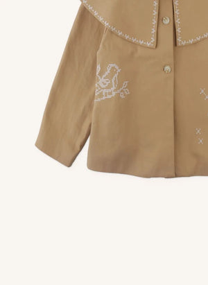 Gingersnaps - Philippa Pelerine Jacket | Camel