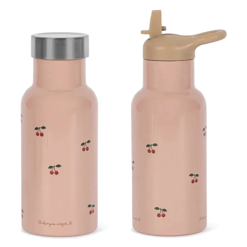 Konges Sløjd - Cherry Stainless Steel Water Bottle