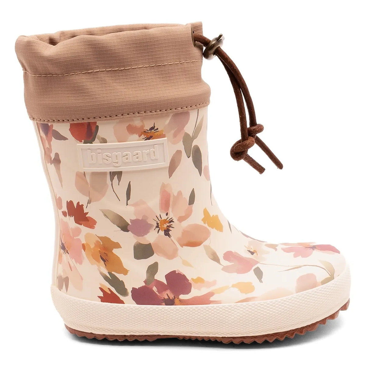 bisgaard - Thermo Fleurs Rain Boots | Powder Pink