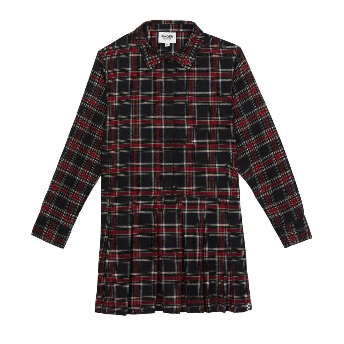 Finger in the nose - Dress Shirt Alba Carreaux | Burgundy
