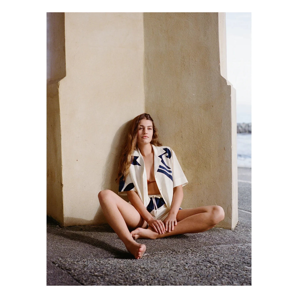 Soleil Soleil - Margot Silk Shirt | Ecru