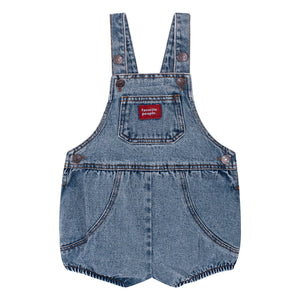 Favorite People - Old Denim Overalls | Blue