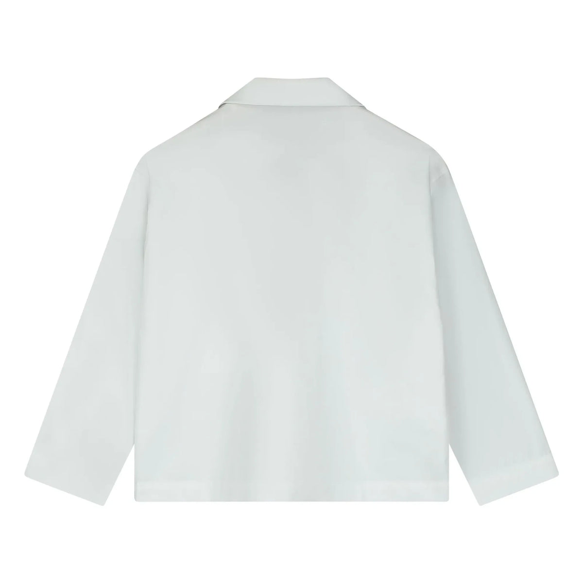 Tangerine - Bowling Shirt | White