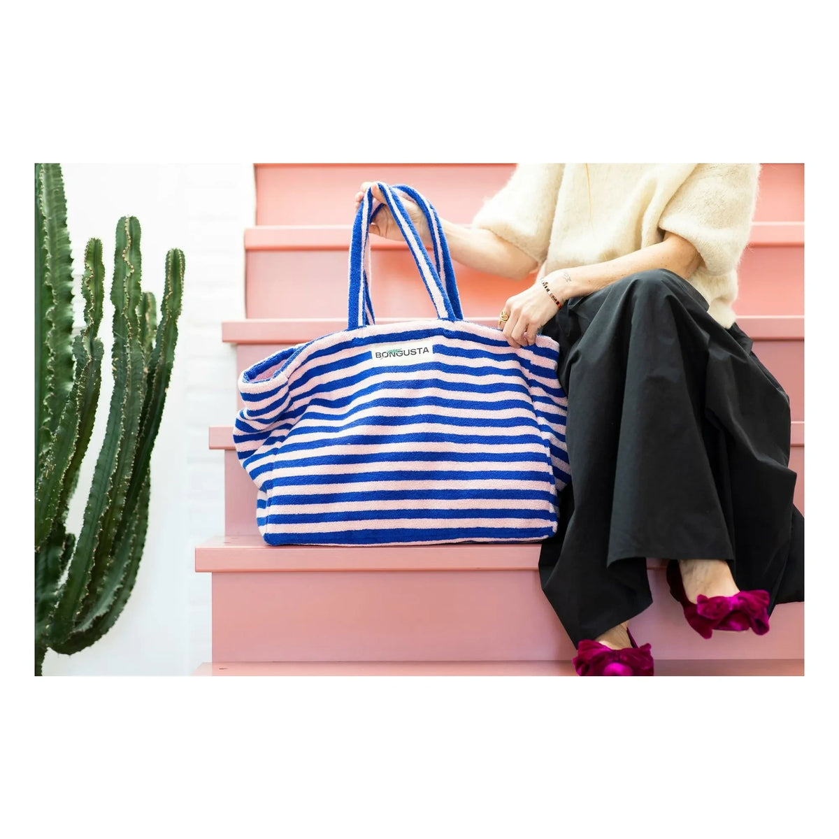 Bongusta - Naram Weekend Bag | Blue