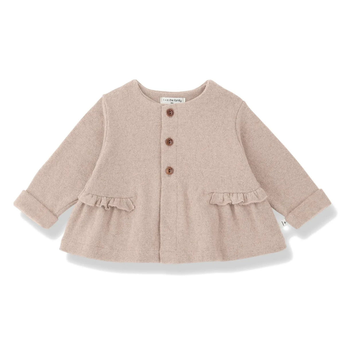 1+ in the family - Cortina Cardigan | Nude