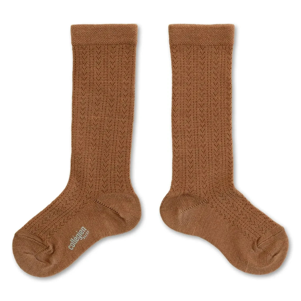 Collégien - Adele Merino Wool Socks | Brown