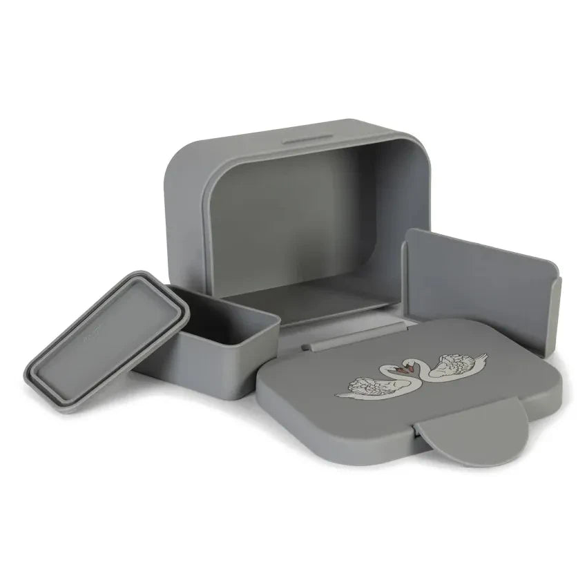 Konges Sløjd - Swan Lunch Box | Blue