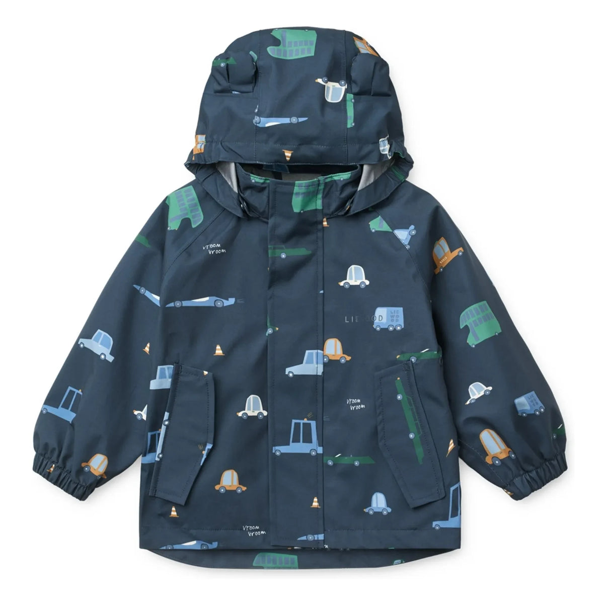 Liewood - Manu Rain Set Recycled Fiber Cars | Navy