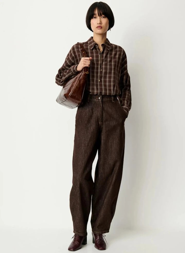 Sessùn - Booklyn Cotton Shirt | Mocha