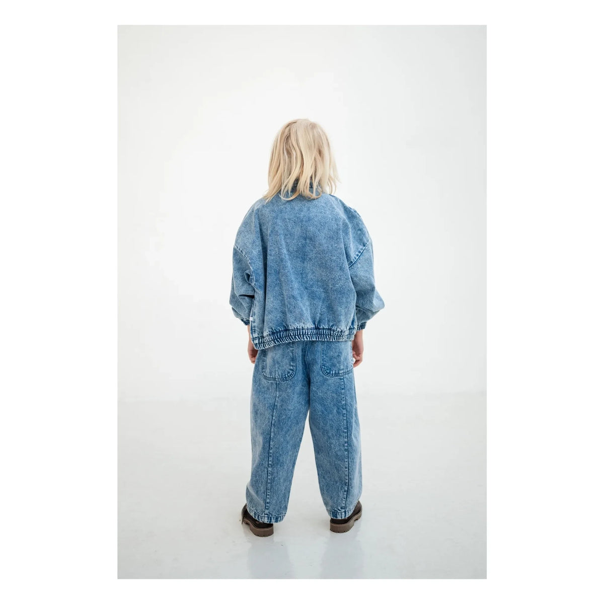 Repose AMS - Organic Cotton Balloon Jeans | Washed Blue