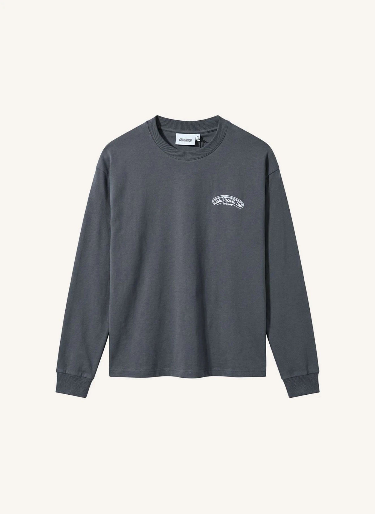 Cos I Said So - "Cos I Said So" Logo T-shirt | Grey
