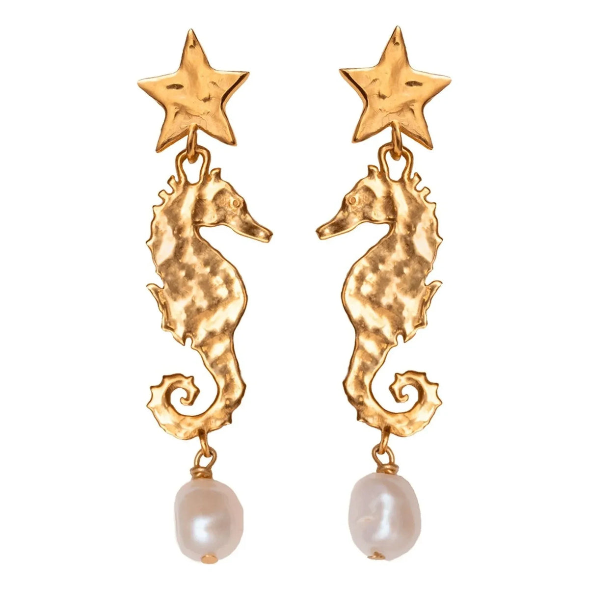 Alhaja - Cavaletto Earrings | Gold