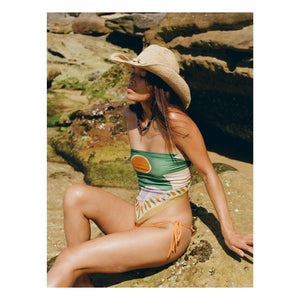 Soleil Soleil - Cassidy Clove Raffia Hat | Beige