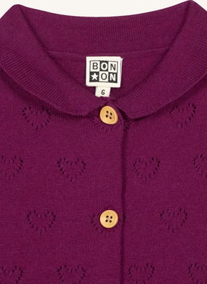 Bonton - Lilou Cardigan | Purple
