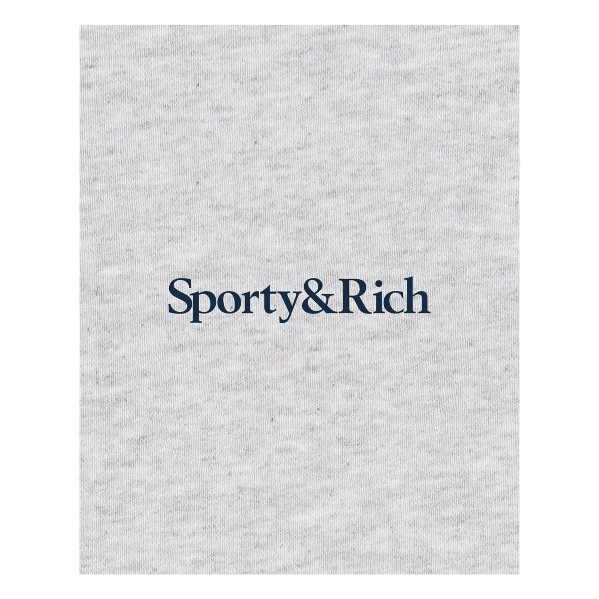 Sporty & Rich - Drink More Water T-Shirt | Grey Melange
