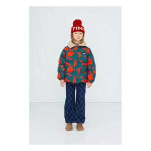 Tinycottons - Roses Quilted Jacket | Blue
