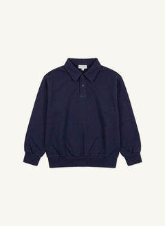 Smallable Kid - Langford Organic Cotton Polo T-Shirt | Navy
