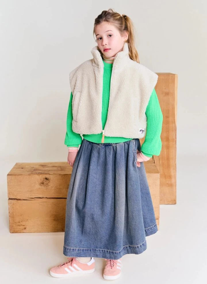 AO76 - Seilah Sleeveless Jacket | Cream