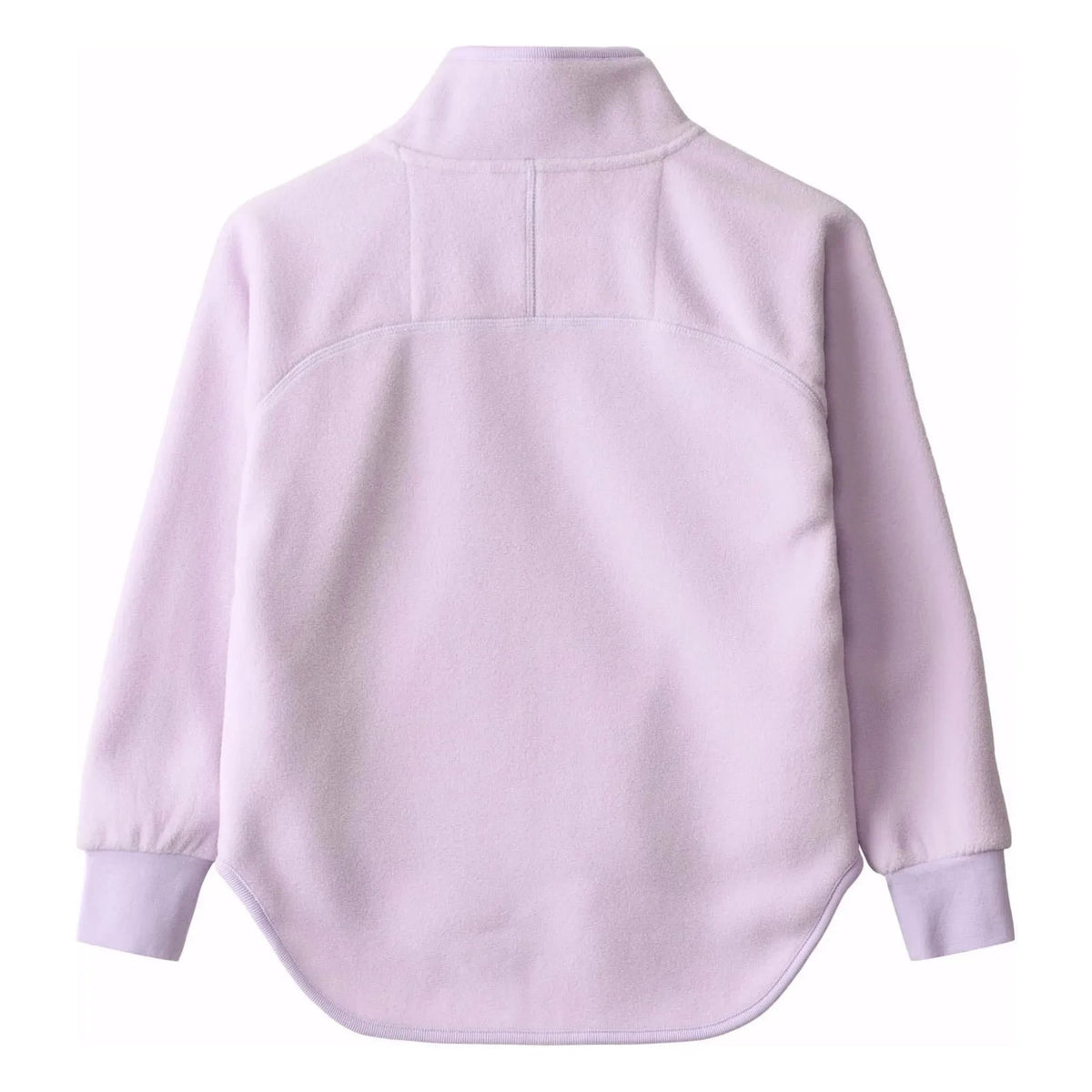 Molo - Ulani Zippered Sweatshirt Flowers Recycled Fibers | Lilac